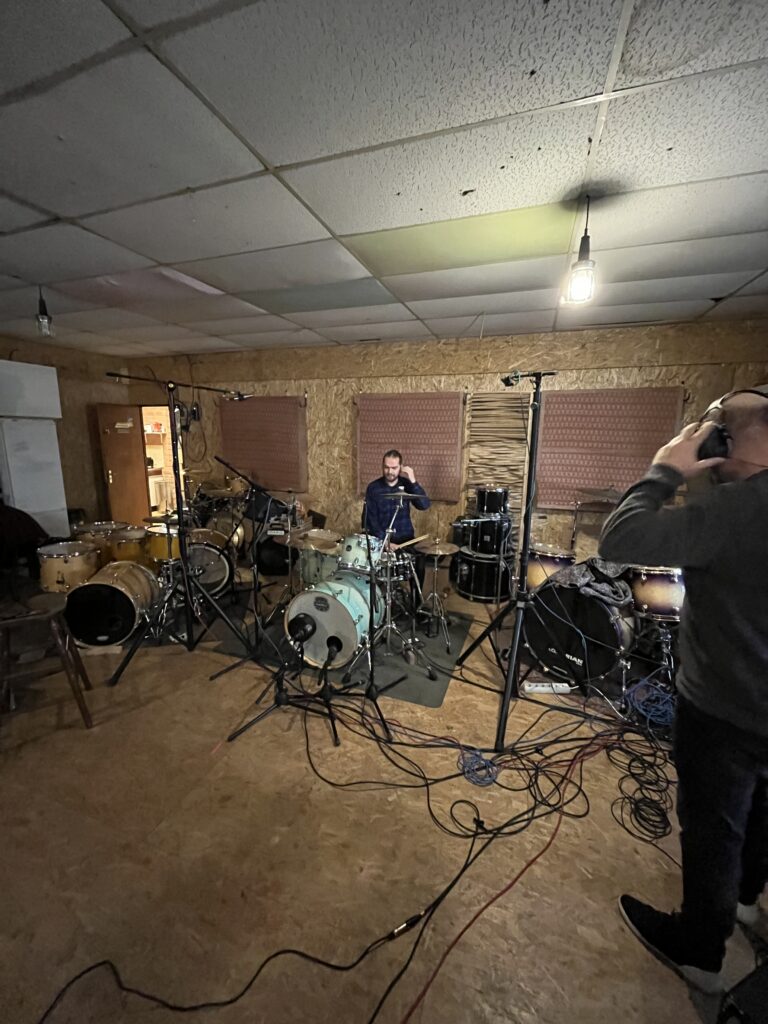 Tracking drums with The Lost Noise Perimeter audio