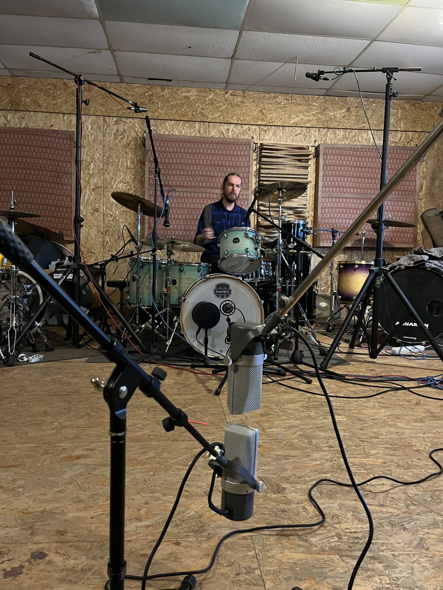 Tracking drums with The Lost Noise Perimeter audio