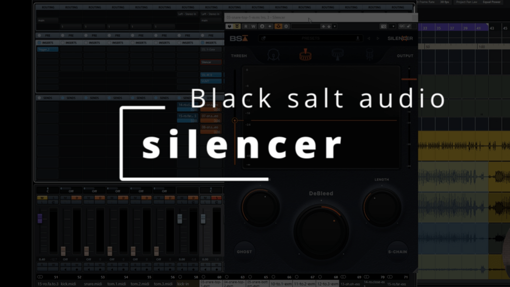 Black salt audio Silencer Perimeter audio